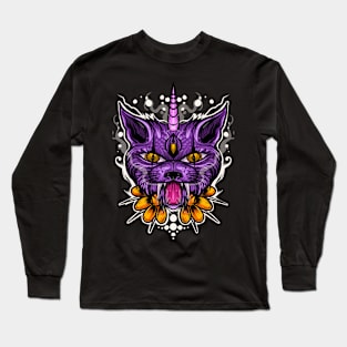 Unicorn cat Long Sleeve T-Shirt